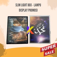 Mini Slim Lightbox A5 | Promotional Light Frames | Light Photo Frame