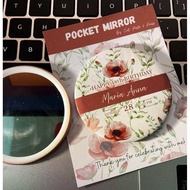 Pocket Mirror customized party favors | Give aways