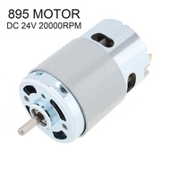 895 DC Motor 12-24V 10000-20000RPM High Torque Adjustable Motor with Double Ball Bearing, 895 DC Mot