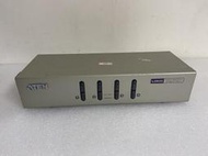 ATEN CS74U 4埠USB VGA/音訊KVM多電腦切換器//零件機