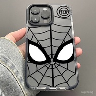 Handsome spider-man super hero science fiction movie personalized fashion transparent Apple phone case suitable for iPhone 15 14 13 12 11 XR X XS MAX 15pro 15Plus 13pro 12pro 11 promax 8 7 Plus silicone anti-fall protective case