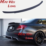 For Mercedes W213 spoiler E Class 4-Door Sedan E200 E220 E250 E300 2016-2018 Carbon Fiber Rear Trunk