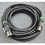 Dây line loa monitor gắn jack biscong loa Neutrik bọc inox loại 1.