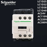 Schneider AC Contactor LC1D25 LC1D32 BC7 F7C M7C Q7C 24V 110V 220V 380V 2LNB