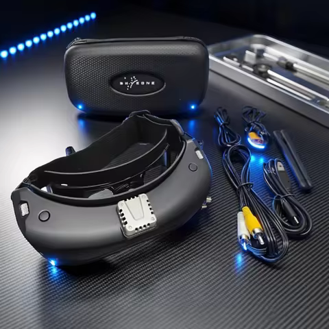 SKYZONE SKY04X PRO FPV Goggles OLED 5.8G 48CH Steadyview Receiver 1920X1080 HD DVR Head Tracker for 