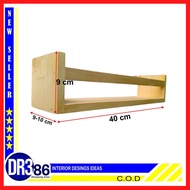 Spice Rack Kitchen spice rack fits 6 jars of/ wall rack cheap multi-purpose rack minimalist/ rack wo