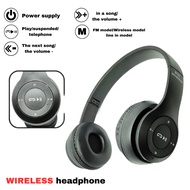 Portable wireless bluetooth headphone headset P47