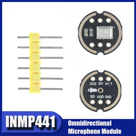 INMP441 Omnidirectional MEMS Microphone Module High Precision I2S Digital Output Low Power for ESP32