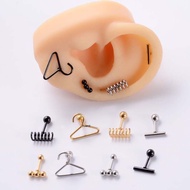 1pcs Stainless Steel Upper Lobe Helix Tragus Earring Stud Earrings