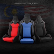 Sport Seat / Racing Seat / Bucket Seat / Car Seat - SSCUS SPEEDSTER FABRIC (Siap Tapak)
