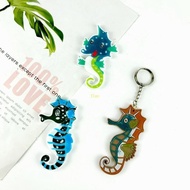 flgo Sea Horse Resin Molds Jewelry Casting Mold Keychain Silicone Mold Pendant Molds