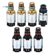 7Pcs Automatic Transmission Solenoid Set 6T40 6T30E 6T40E 6T45E 6T50E 6T30 Replacement Parts Fits fo
