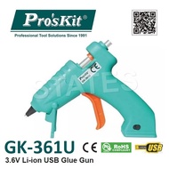 Pro'sKit GK-361U 3.6V Li-ion USB Glue Gun