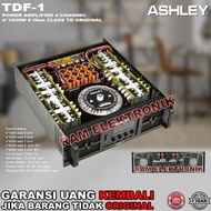 Power Amplifier ASHLEY TDF1 / TDF-1 Class TD 4 Channel Original