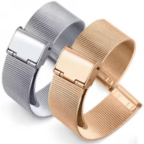 20/22mm Milanese Metal Band For Amazfit GTS/2/2e/3/4 Mini/GTR /GTR2/3/4/Pro Bip Bracelet Huawei Watc