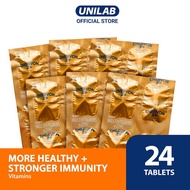 Unilab Enervon Z+ Multivitamins 24 tablets (For All-Around Healthy Energy & Stronger Immunity)