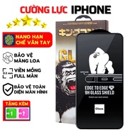 KingKong 3D Premium Full Screen iPhone Tempered Glass 9H Hardness for iPhone X/11/12/13/14/15/16/17/