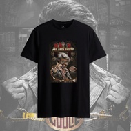 From Malaysia Coolie Rajini T Shirt SUPER STAR RAJINI Shirt Coolie Movie Baju 100% Cotton Short Slee