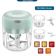 250ML Blender Mini USB Electric Food Chopper / Garlic Chopper / Kitchen Blender Mixer / Vegetable Me