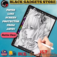 Film-Pro Paper-Like Samsung Tab A8 10.5 Peranti Siswa / A7 10.4 / A 8.0 / S Pen / 10.1 Matte Screen 