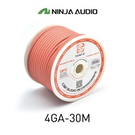 TENGS TS-4PC-K Car Audio Power Cable (1meter) |4 AWG  HI END Pure Copper Kabel Kuasa Audio