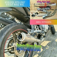 KNALPOT PROLINER VIXION NEW NVL ADVANCE TR 1R SHORT TITAN ORIGINAL 100%