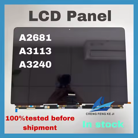 New 13.6" A2681 A3113 A3240 LCD Screen Panel For MacBook Air 13 A2681 A3113 A3240 LCD Only Replaceme