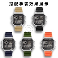 Suitable for Casio Electronic Mountaineering Watch SGW-300 400 500 AE-1200 Sports Watch Strap Access