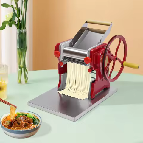 Pasta Maker Machine Household Manual Roller Pasta Machine Stainless Steel Noodle Maker Noodle Dumpli