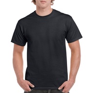 Plain T-shirts - 100% Cotton T-shirt Black (UNISEX) | T-shirt Kosong Hitam
