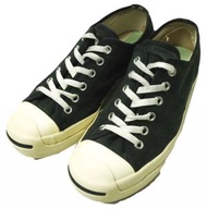 二手 CONVERSE TimeLine JACK PURCELL 80 Timeline Jack Purcell 1CJ926 US4 (23cm) 黑色/白色 80 週年紀念帆布運動鞋。