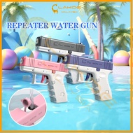 LAKOE Automatic High-pressure Water Gun Toy High-pressure Splashing Mainan Pistol Air Kids Outdoor B