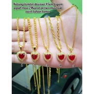 24k gold coin91 plated necklace