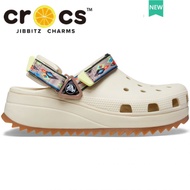 ♧crocs design  Classic Hiker Ikat Clog bone color crocs for men original 100%  #208052