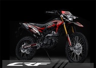 Decal Sticker CRF 150 L- Fullbody Skull-Dekal stiker CRF 150 L Trail Supermoto