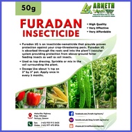 Ⅲ ◠ ← ◥ FURADAN CARBOFURAN INSECTICIDE
