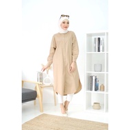 SHE DAZZLE EDNA LONG TOP IN MOCHA