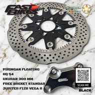 F1ZR 300mm Fastbikes HQ54 Floating Disc Racing Disc + Anti-Vibration CNC Bracket