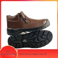 Men Mid Cut with Double Zip Safety Shoes