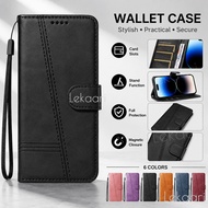 Flip Case for Realme C31 16 16T 15 15T 14 14T 13 12 12X 11 11X Pro Plus 5G Slim Card Holder Wallet C
