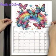 Bright Colorful 5D Diamond Art Paper Planner Monthly Calendar for Beginners Creative Crafting and Gi