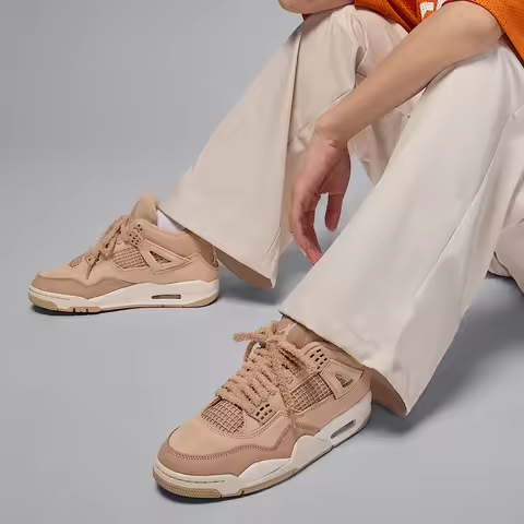 Nike Authentic JORDAN Women's Air Cushion Shock Absorption Wear-Resistant Sports Basketball Shoes HV