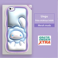 HP Jinouwe Apple iPhone 6 6S 7 8 11 PRO PLUS SE X XR XS MAX Phone case Cute 3D Cinnamon roll Pattern