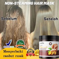 Pelurus Rambut Permanen Original 100% untuk rambut Rusak dan Kering Tanpa Catok Smooth And Moisten H