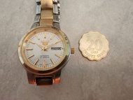 精工 5 號系列(Seiko 5)雙色金自動機械女裝錶