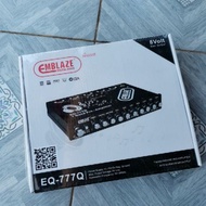3 ​7-Band Preamplifier Sql Style EMBLAZE Brand Model EQ-777Q