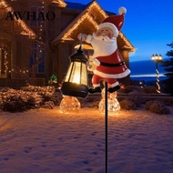 [AWHAO] Weatherproof LED Solar Christmas Light, Designed to Be Planted in The Ground (78 Cm Tall), I