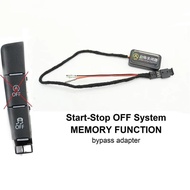 Start Stop Off System Engine Canceller Memory Modules Bypass Cable Deactivation No Coding VCDS For A