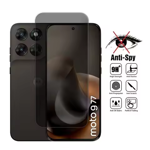 For Motorola Moto G77 Glass For Motorola Moto G77 G67 G57 G17 Power Tempered Glass Anti-spy Privacy 