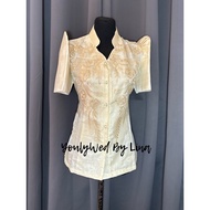 Filipiniana Ladies Barong Modern Mestiza Top